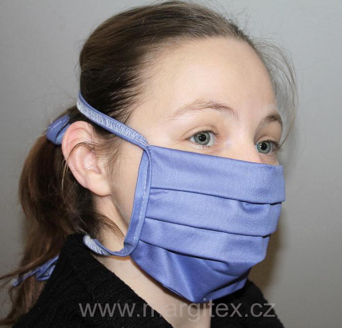 Tibex látková rouška žlutá