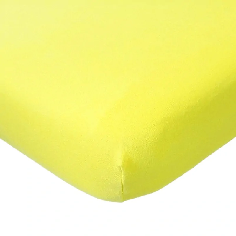 Tibex prostěradlo jersey citronové 180x200 cm