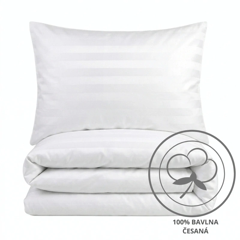 Povlečení AG Comfort 20 mm damašek 140x200, 70x90 cm