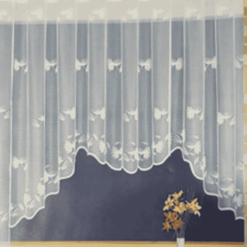 Tylex ušitá záclona Tropica v.180 cm