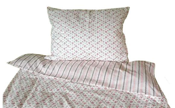 Tibex povlečení Rose bavlna percale 140x200, 70x90 cm