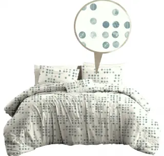 Tibex povlečení Illusion bavlna percale 140x200, 70x90 cm