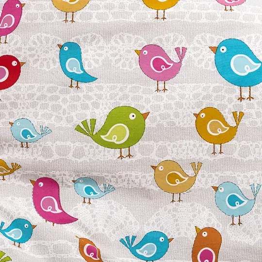 Margitex povlečení Ptáčci bavlna 90x140, 45x65 cm