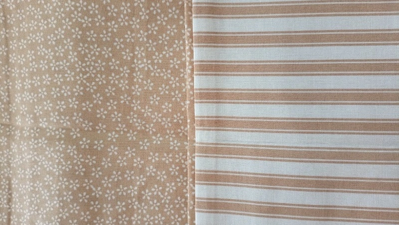 Tibex povlečení Kytička béžová bavlna 140x200, 70x90 cm