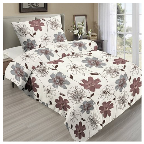 Olzatex povlečení mikroflanel Regína 140x200, 70x90 cm