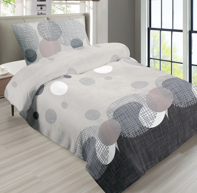 Tibex povlečení mikroflanel Pompas 140x200, 70x90 cm