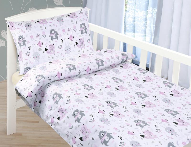 Bellatex povlečení Ježek bavlna 90x135, 40x60 cm