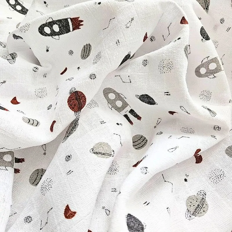 Prem bavlněná plena Vesmír 70x70 cm, 4 ks