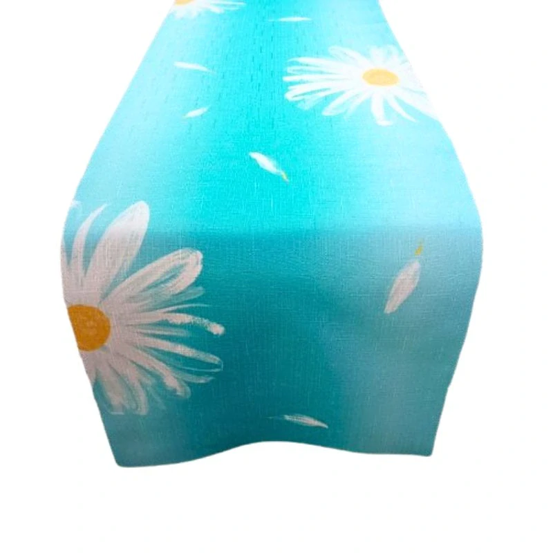 Ubrus teflon Kopretina modrá 140x160 cm