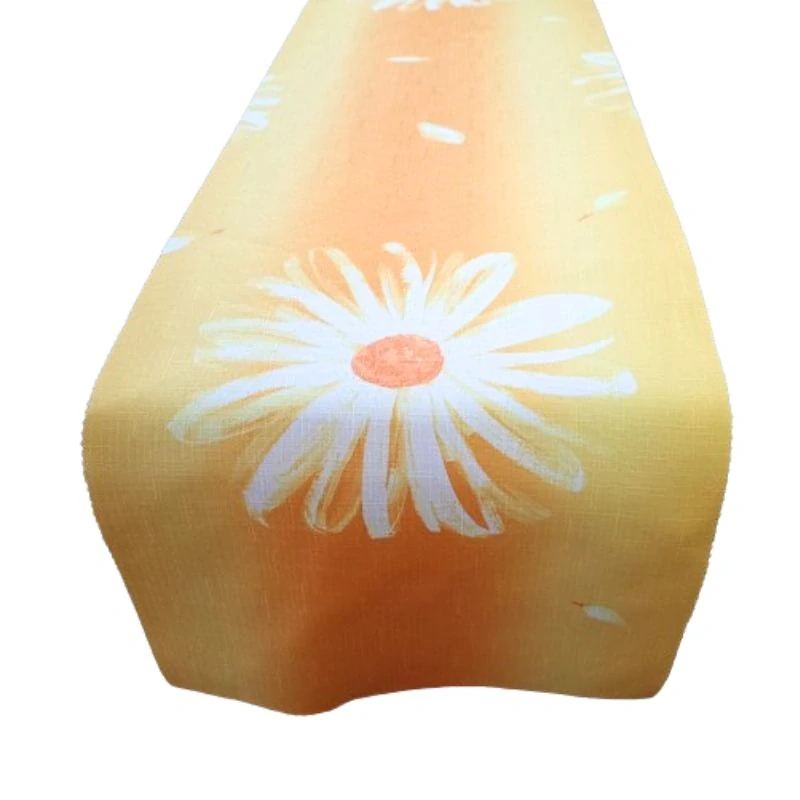 Ubrus teflon Kopretina žlutá 30x120 cm