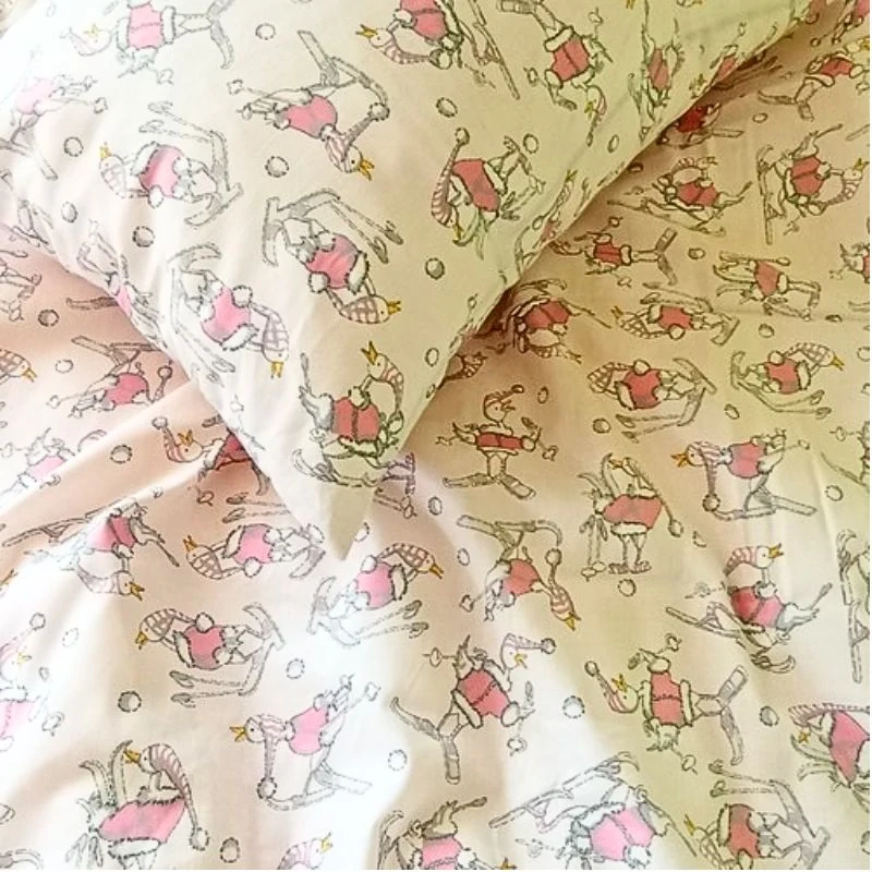 Margitex povlečení Kačenky bavlna 90x135, 40x60 cm