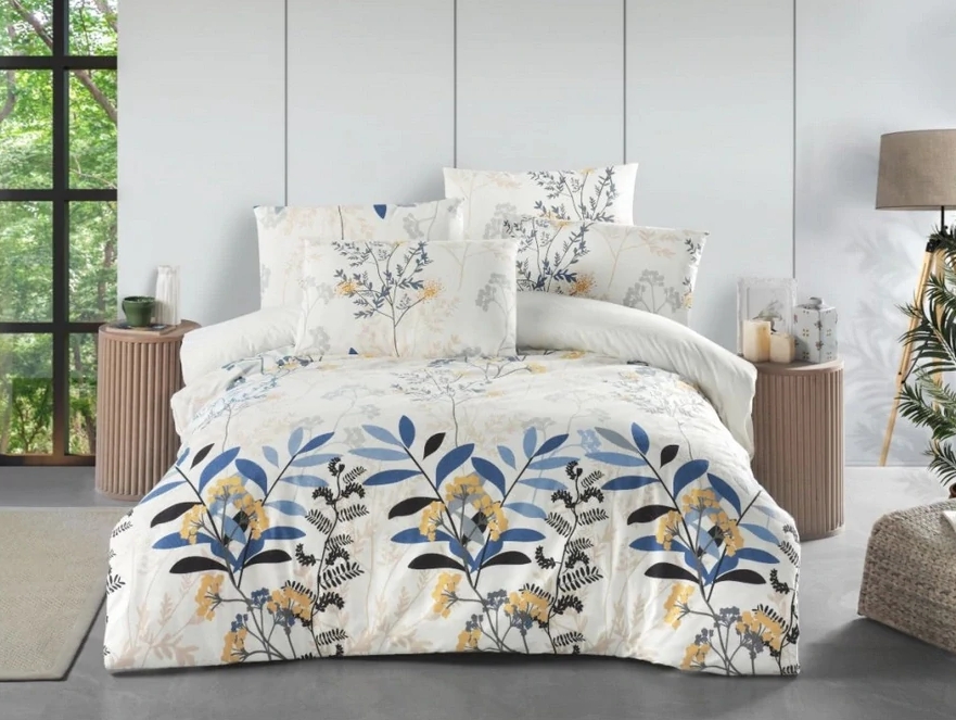 Brotex povlečení Rosery flanel 140x200, 70x90 cm