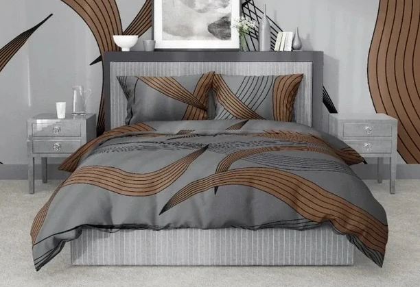 Stanex povlečení Ribbon krep 140x220, 70x90 cm