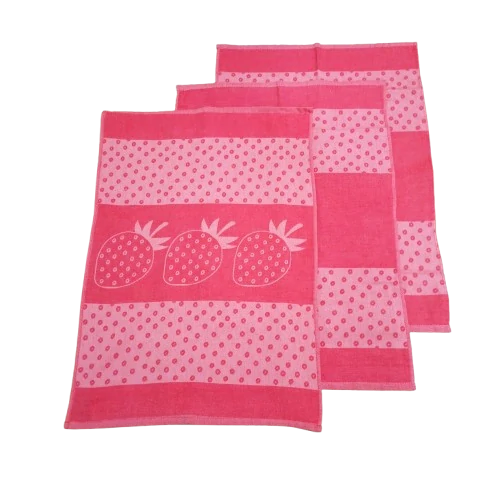 Etex utěrky Jahoda, 3 ks