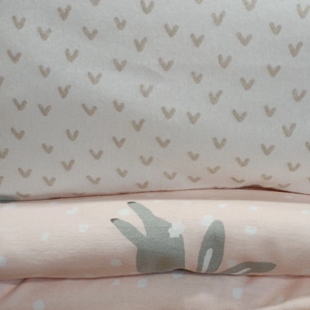 Margitex povlečení  Zajíc flanel 100x135, 40x60 cm
