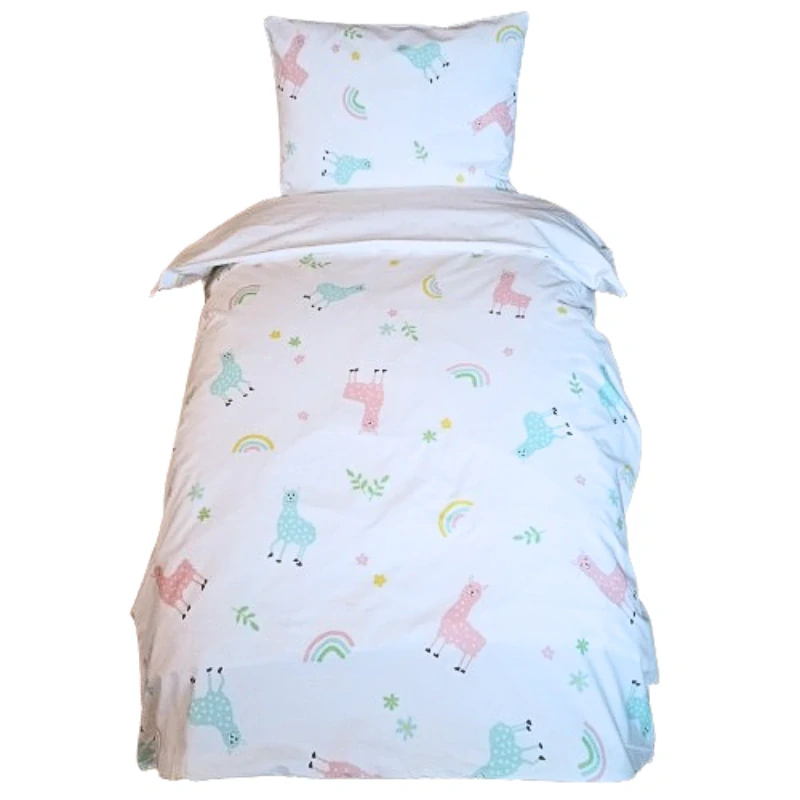 Margitex povlečení  Lama bavlna 100x135, 40x60 cm + prostěradlo