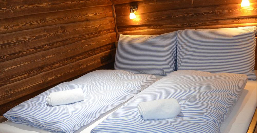 Tibex povlečení Kytička blankytná bavlna 140x200, 70x90 cm