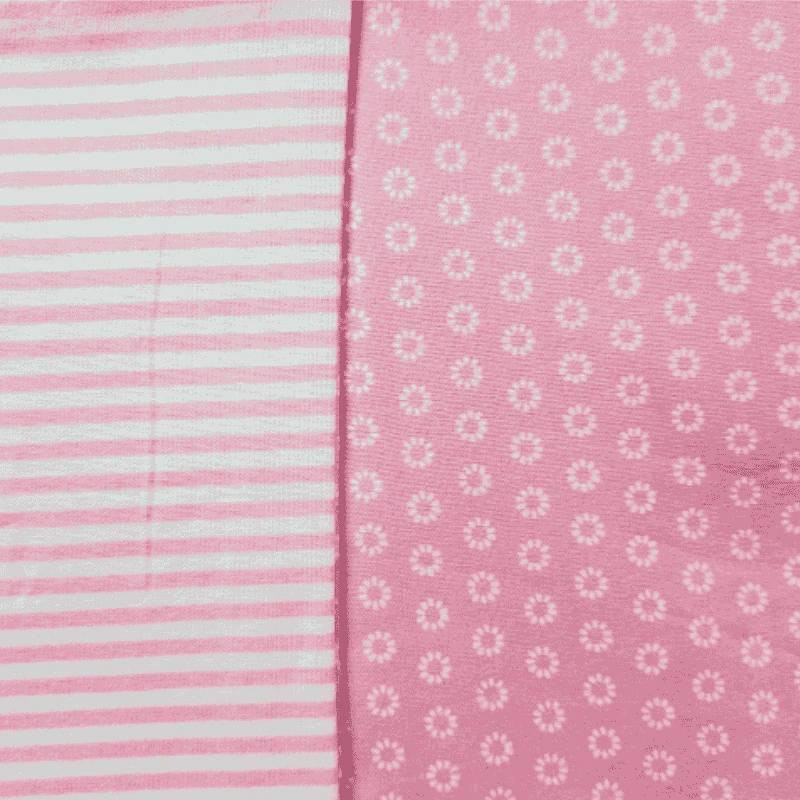 Tibex povlečení Kytička růžová bavlna 140x200, 70x90 cm