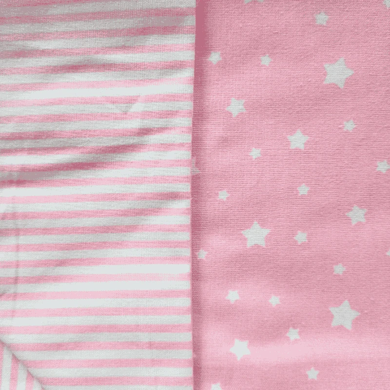 Tibex povlečení Kytička růžová bavlna 140x220, 70x90 cm