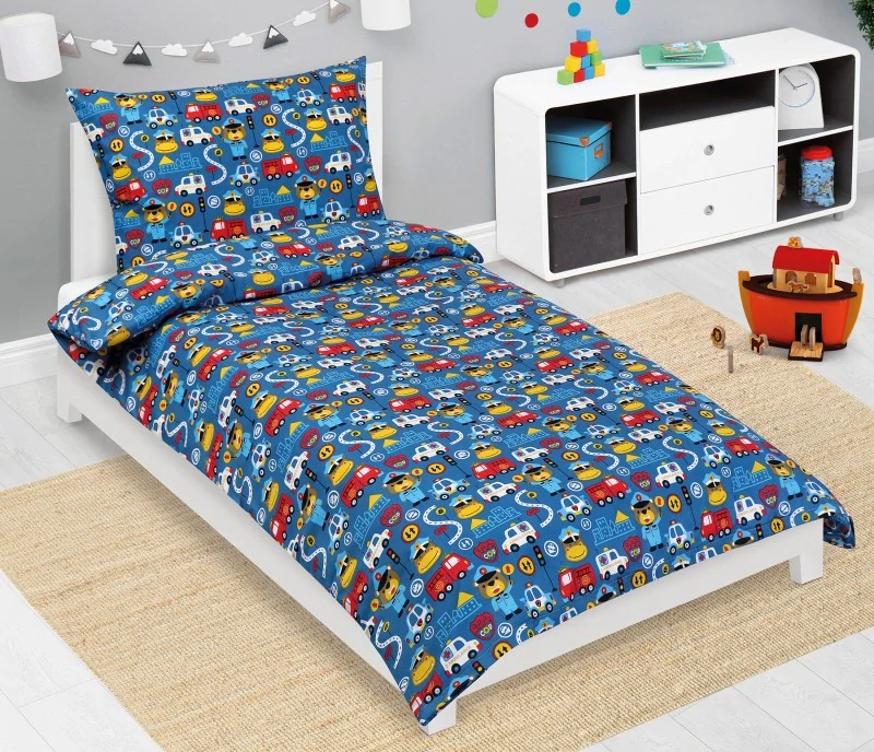 Bellatex povlečení Záchranáři bavlna 140x200, 70x90 cm