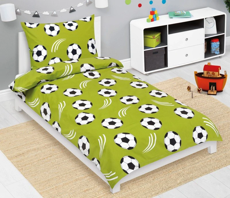 Bellatex povlečení Fotbal bavlna 140x200, 70x90 cm