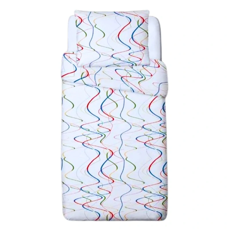 Povlečení Vlnky bavlna 140x200, 70x90 cm