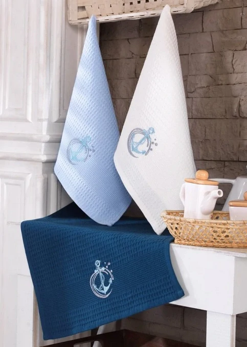 Utěrka Kotvy bavlna 3ks