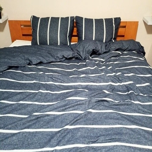 Povlečení Denim flanel 240x220, 80x80 cm II.jakost