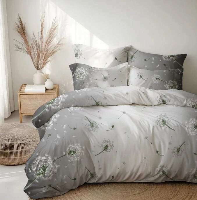 Stanex povlečení Pampelišky bavlna 140x200, 70x90 cm