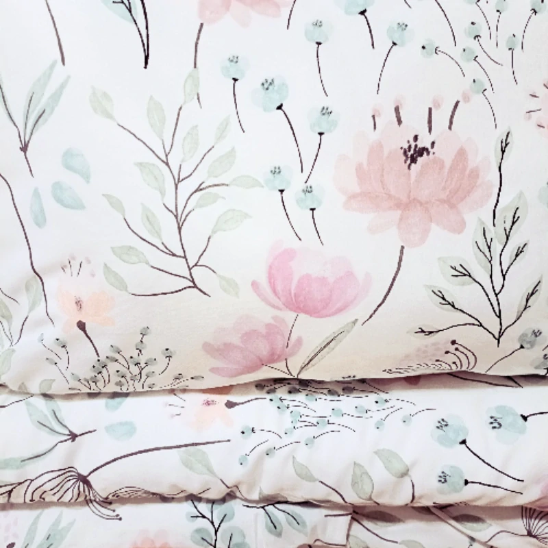 Povlečení Flora bavlna 220x200, 70x90 cm