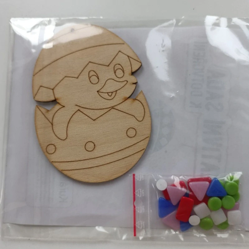 Kreativní sada Kuřátko v krasličce