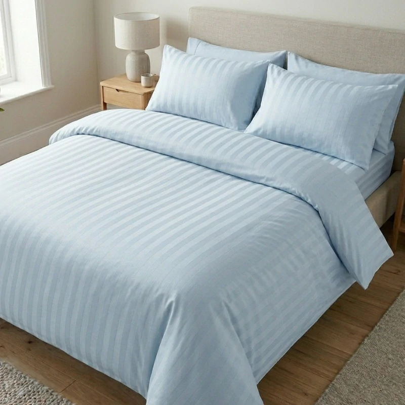 Margitex povlečení Damino modré damašek 140x200, 70x90 cm