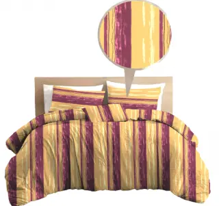 Tibex povlečení Červánky bavlna 140x200, 70x90 cm