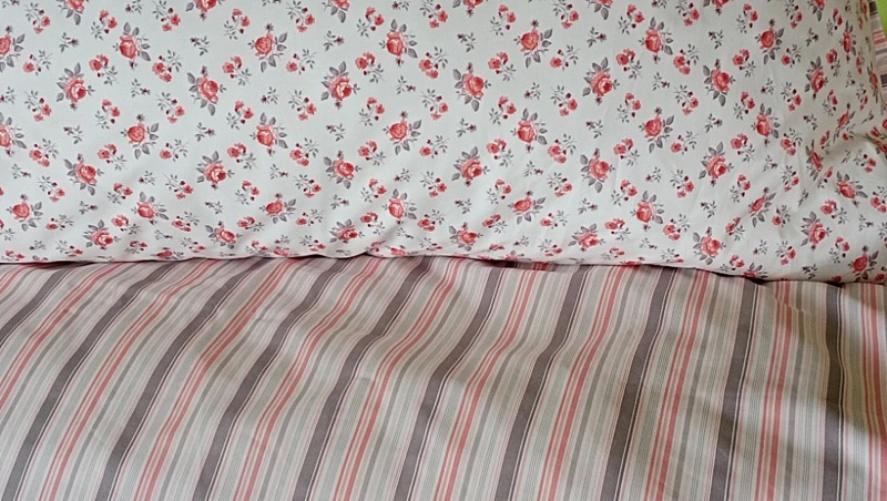 Tibex povlečení Rose bavlna percale 140x200, 70x90 cm