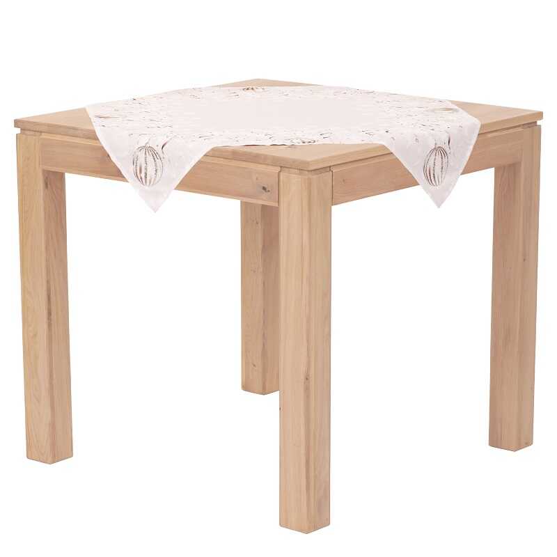 Vánoční ubrus Šedé koule 80x80 cm