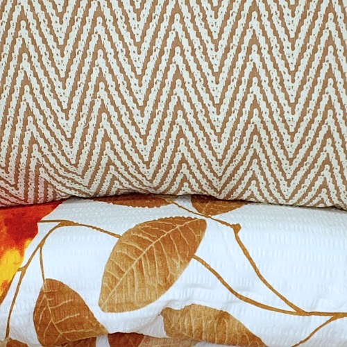 Stanex povlečení Podzim krep 140x220, 70x90 cm
