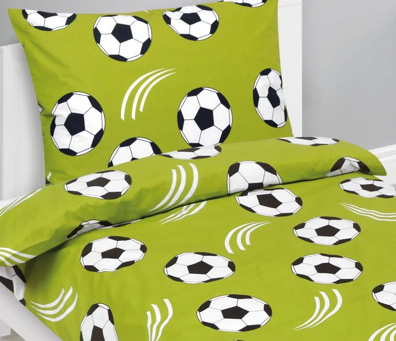 Bellatex povlečení Fotbal bavlna 140x200, 70x90 cm
