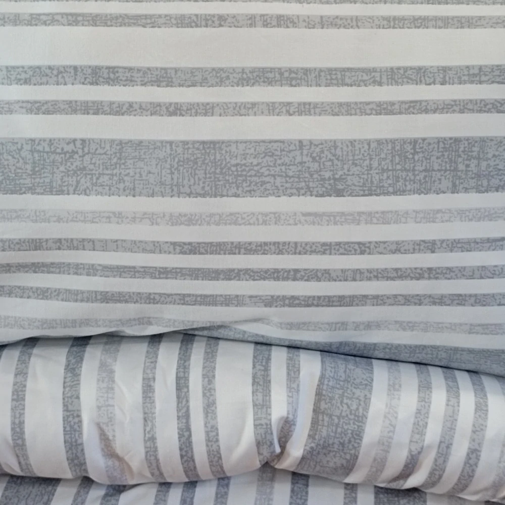 Povlečení Kostka šedá bavlna 140x220, 70x90 cm