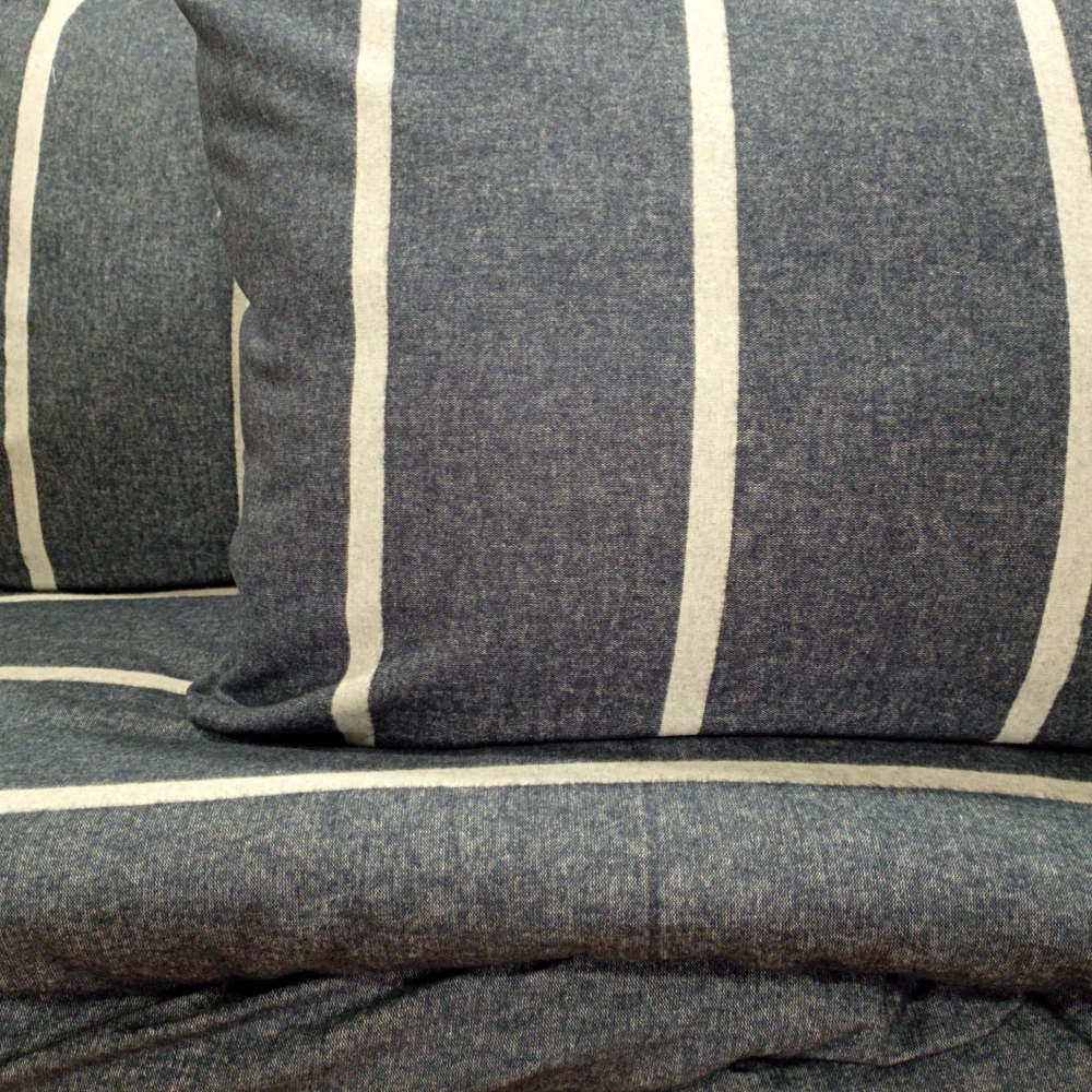 Povlečení Denim flanel 240x220, 80x80 cm II.jakost