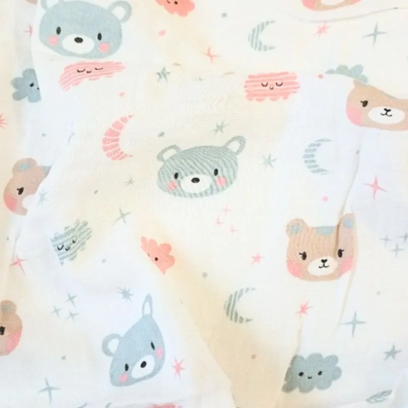 Prem bavlněná plena Trio jednorožec 70x70 cm, 3 ks