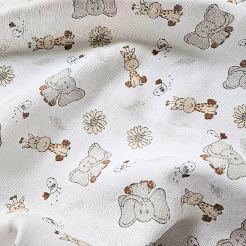 Prem bavlněná plena Trio žirafky 70x70 cm, 3 ks