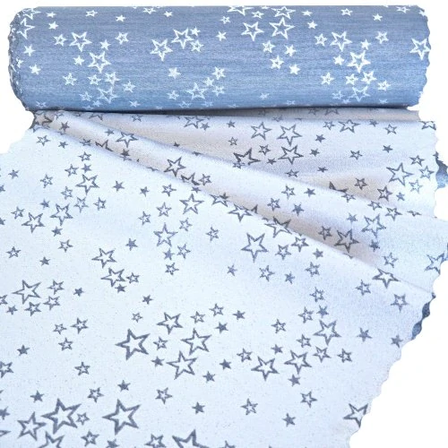 Olzatex běhoun v metráži Bicolor modrostříbrný