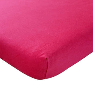 Tibex prostěradlo jersey Deluxe červené