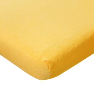 Tibex prostěradlo jersey Deluxe oranžové 