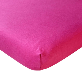 Tibex prostěradlo jersey Deluxe fuchsiové