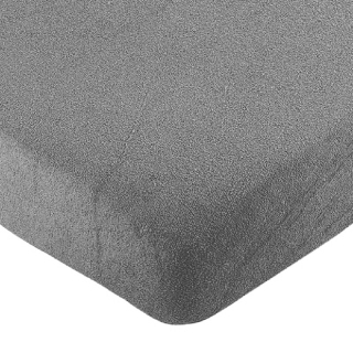 Tibex prostěradlo froté šedé 90x200, 180x200 cm