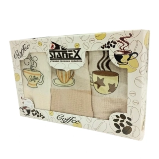 Stanex utěrka Coffee, 3 ks