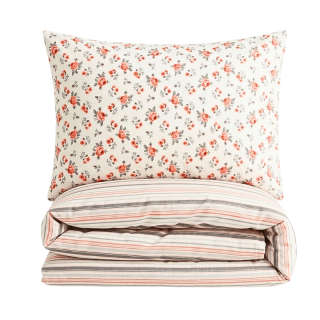 Tibex povlečení Rose bavlna percale 140x200, 70x90 cm