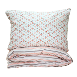 Tibex povlečení Rose bavlna percale 140x200, 70x90 cm