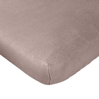 Tibex prostěradlo jersey Lux hnědé 90x200 cm